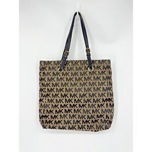 Michael Kors MK Signature Logo Tote Bag Large Office to Weekend Capsule Commuter